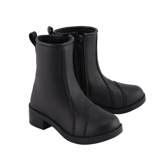 Ladies Clean Riding Boot with Toe Cap