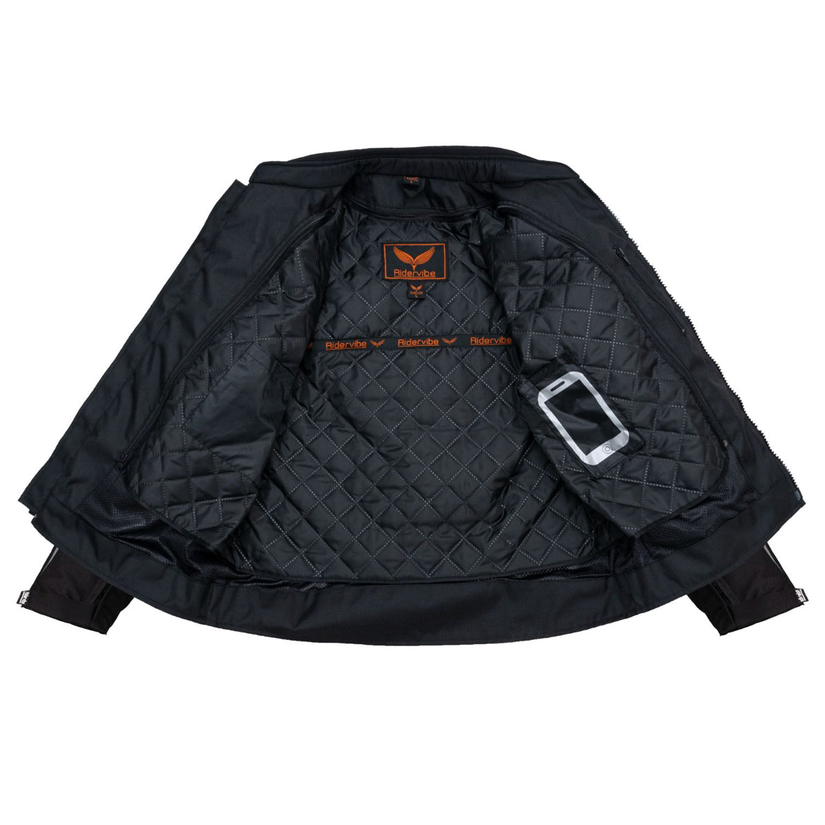 Men's Nylon & Mesh Motorcycle Jacket