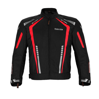 Men's Nylon & Mesh Motorcycle Jacket