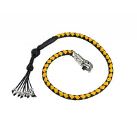 42" Get Back Whip Black/Yellow