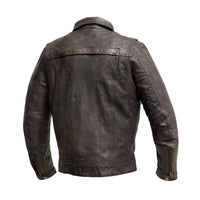 Men's Leather Motorcycle Jacket