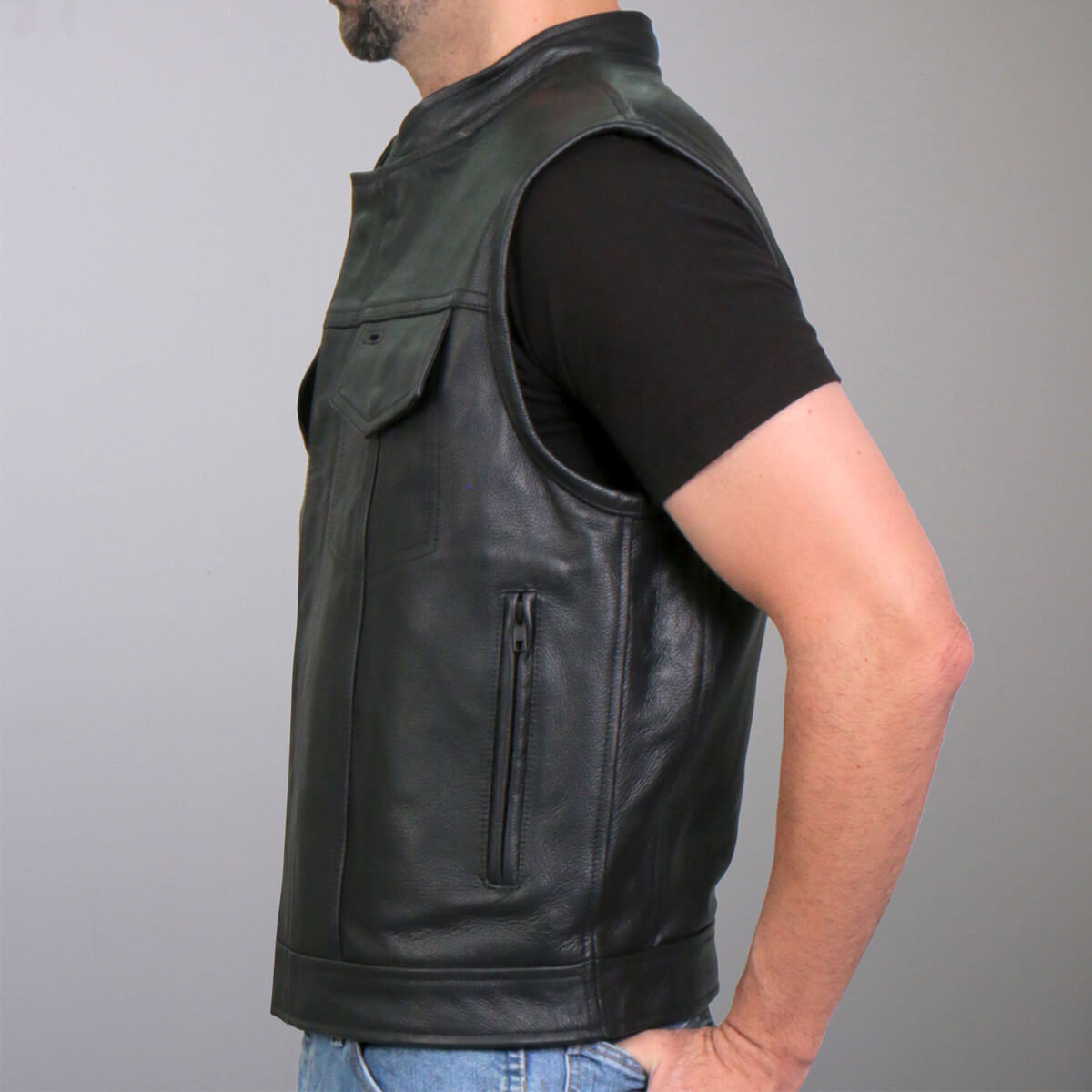 Mexican clearance leather vest