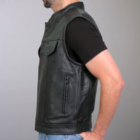 Hot Leathers Vest Patriotic Liner Carry Conceal