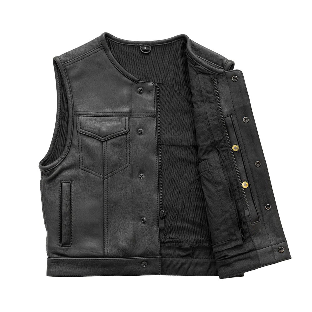 Lowside Motorcycle Leather Vest