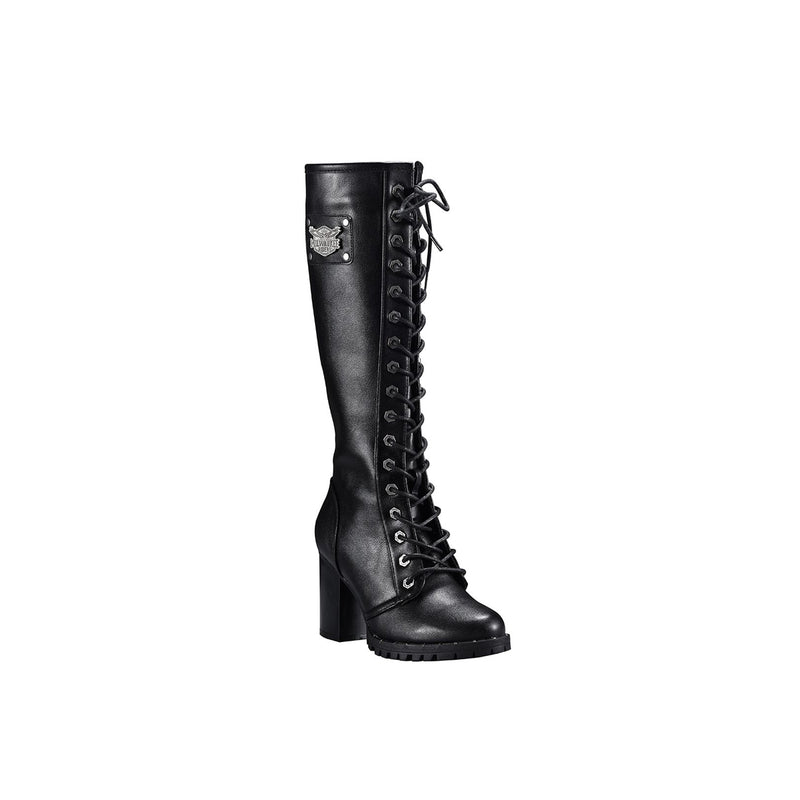Womens Knee High Laced Boots By Milwaukee Riders