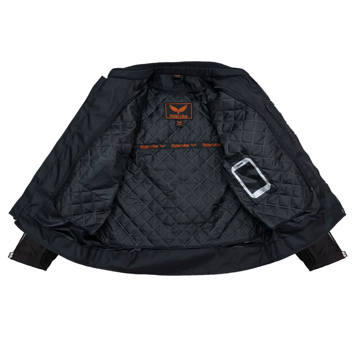 Men's Nylon & Mesh Motorcycle Jacket