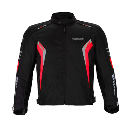 Men's Nylon & Mesh Motorcycle Jacket