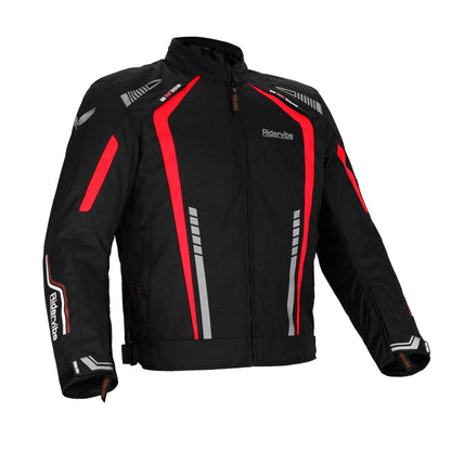 Men's Nylon & Mesh Motorcycle Jacket
