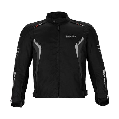 Men's Nylon & Mesh Motorcycle Jacket