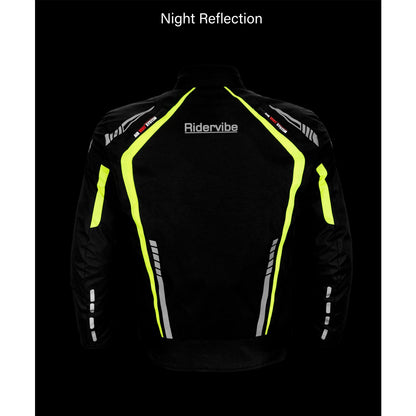 Men's Nylon & Mesh Motorcycle Jacket