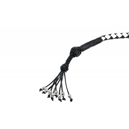 36" Get Back Whip Black/White