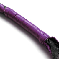 40 INCHES GET BACK WHIP IN PURPLE & BLACK