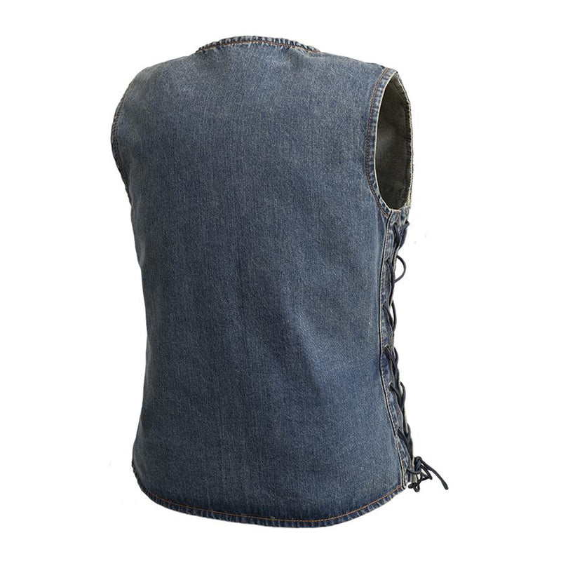 Tiff - Women's Motorcycle Denim Vest