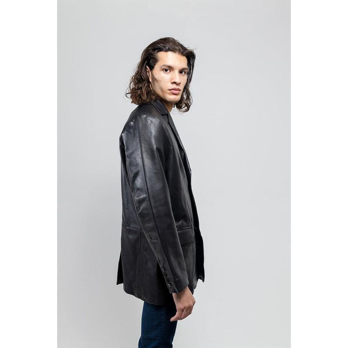 Esquire - Men's Sheepskin Leather Jacket