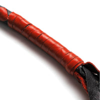40 INCHES GET BACK WHIP IN BLACK & RED