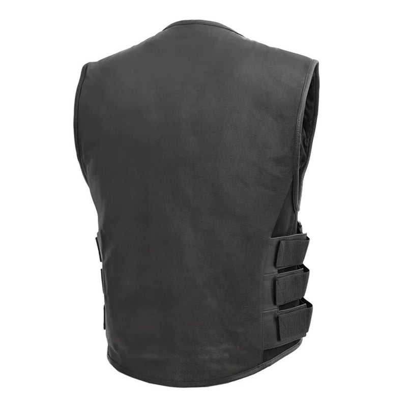 Commando Motorcycle Leather Vest
