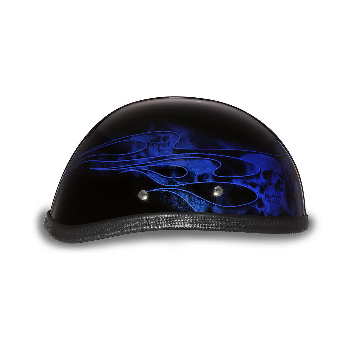 EAGLE- W/ SKULL FLAMES BLUE
