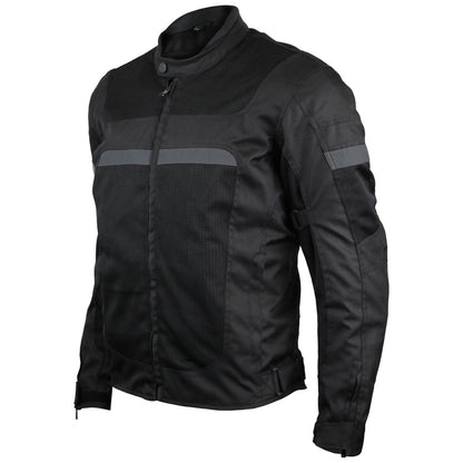 ADVANCED 3-SEASON MESH/TEXTILE CE ARMOR MOTORCYCLE JACKET
