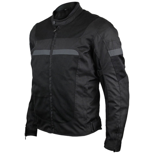 ADVANCED 3-SEASON MESH/TEXTILE CE ARMOR MOTORCYCLE JACKET