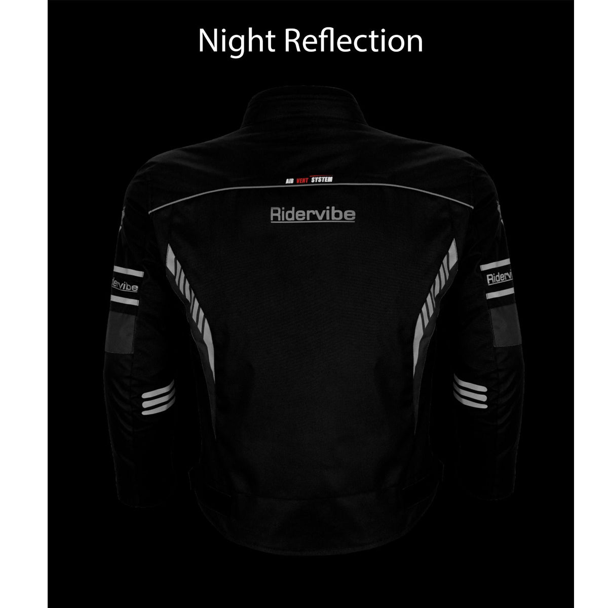 Men's Nylon & Mesh Motorcycle Jacket