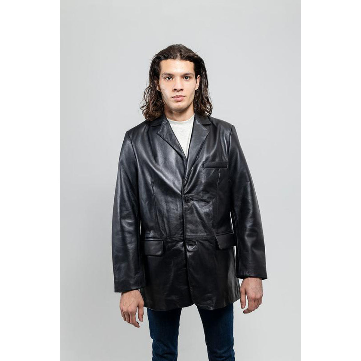 Esquire - Men's Sheepskin Leather Jacket