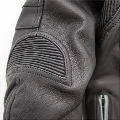 Leather Cowhide Racing Jacket
