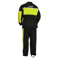 Men's Riding Motorcycle Rain Suit by ATROX. 100% Waterproof Breathable Fabric