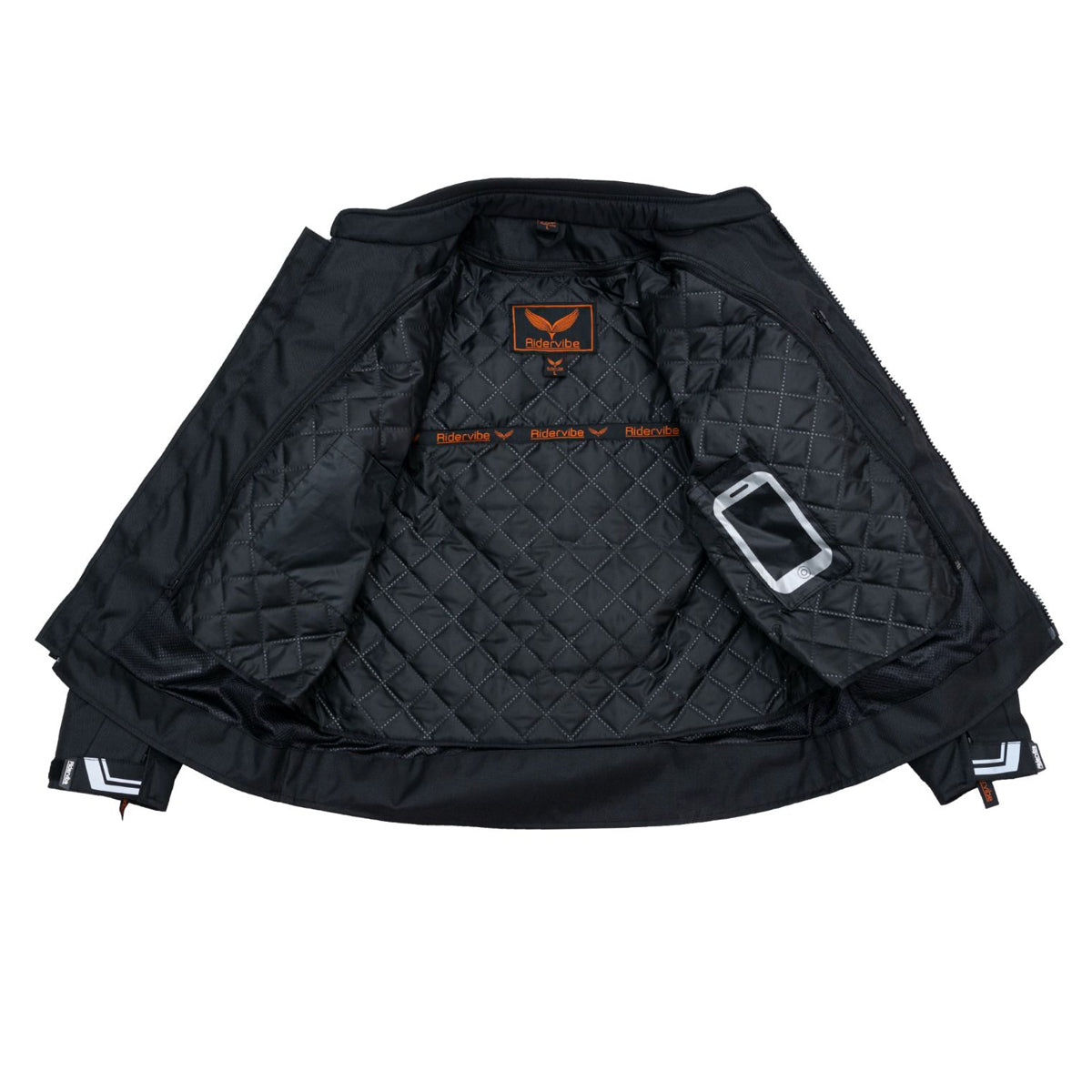 Men's Nylon & Mesh Motorcycle Jacket