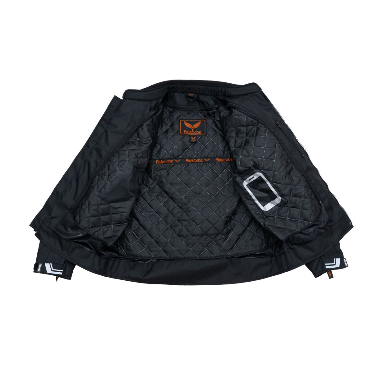 Men's Nylon & Mesh Motorcycle Jacket