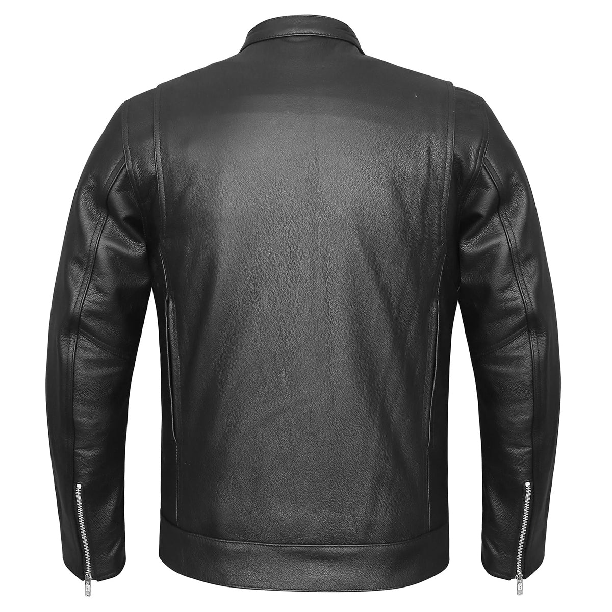 Vance Leathers Men s Top Performer Motorcycle Leather Jacket with