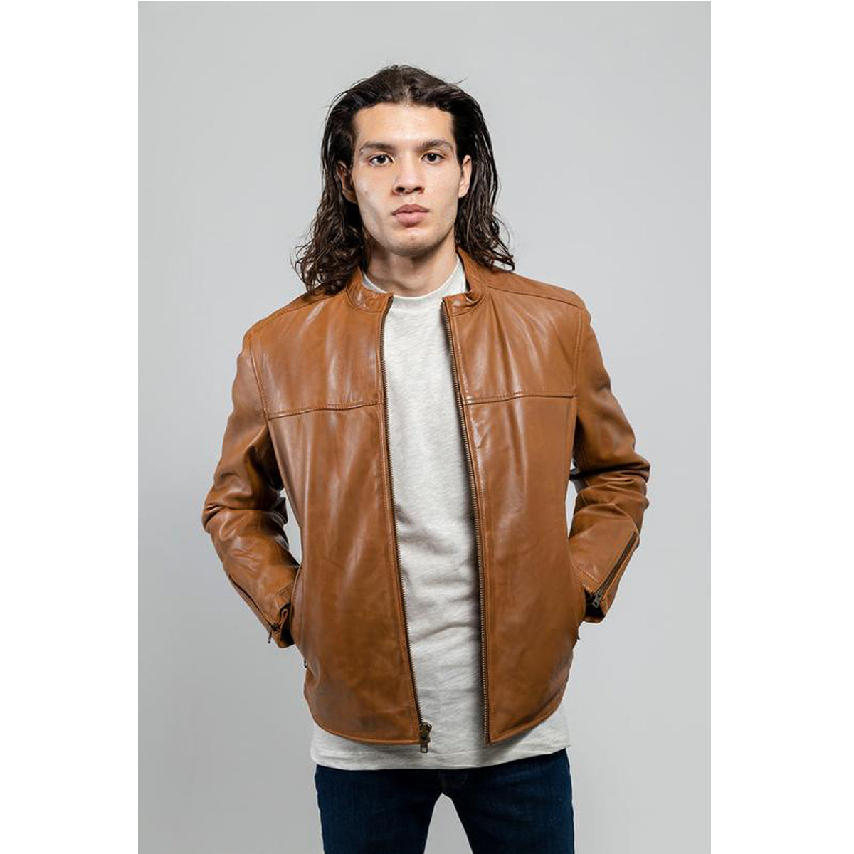 GRAYSON Men's Jacket Brown
