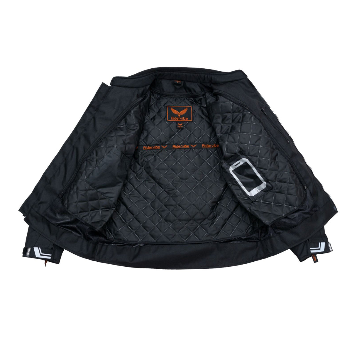 Men's Nylon & Mesh Motorcycle Jacket