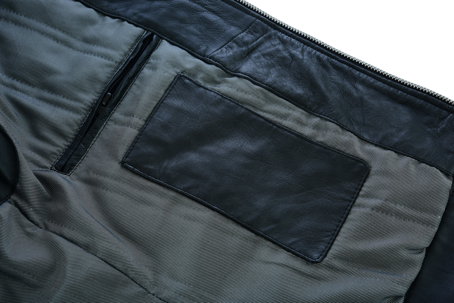 Men's Cafe Racer Gatsby Black Waxed Lambskin Motorcycle Leather Jacket