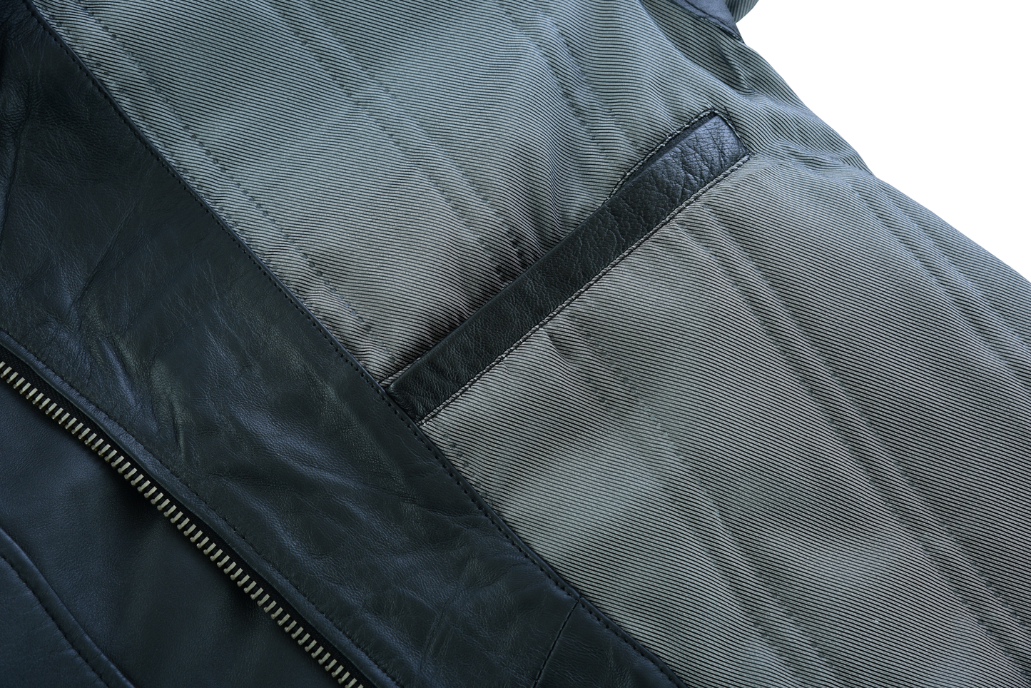 Men's Cafe Racer Gatsby Black Waxed Lambskin Motorcycle Leather Jacket