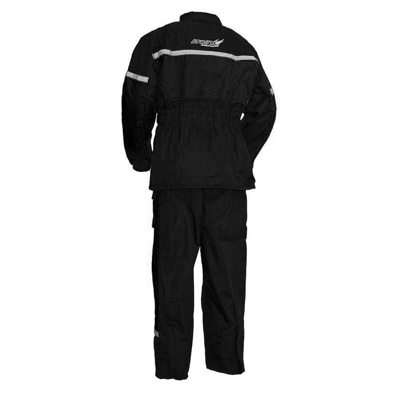 Men’s Riding Motorcycle Rain Suit by ATROX. 100% Waterproof Breathable Fabric