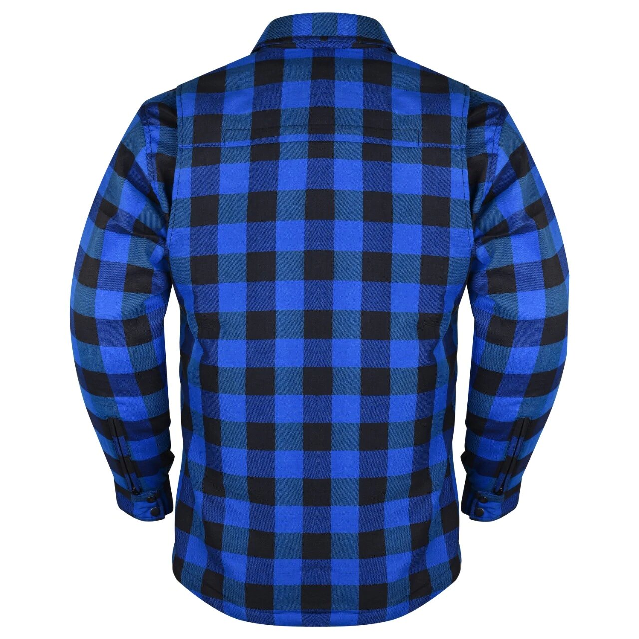 Men's Riding Flannel Shirts W/ Waterproof Zippers & Optional C.E. Armor (Available in 6 colors)