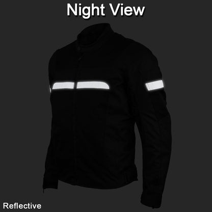 ADVANCED 3-SEASON MESH/TEXTILE CE ARMOR MOTORCYCLE JACKET