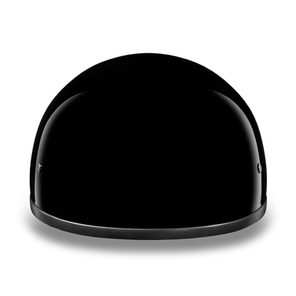 D.O.T. DAYTONA SKULL CAP W/O VISOR- HI-GLOSS BLACK