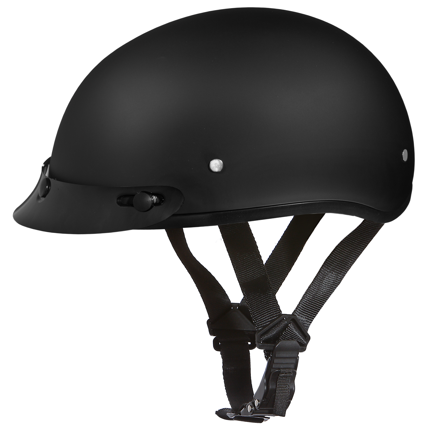 D.O.T. DAYTONA SKULL CAP- DULL BLACK