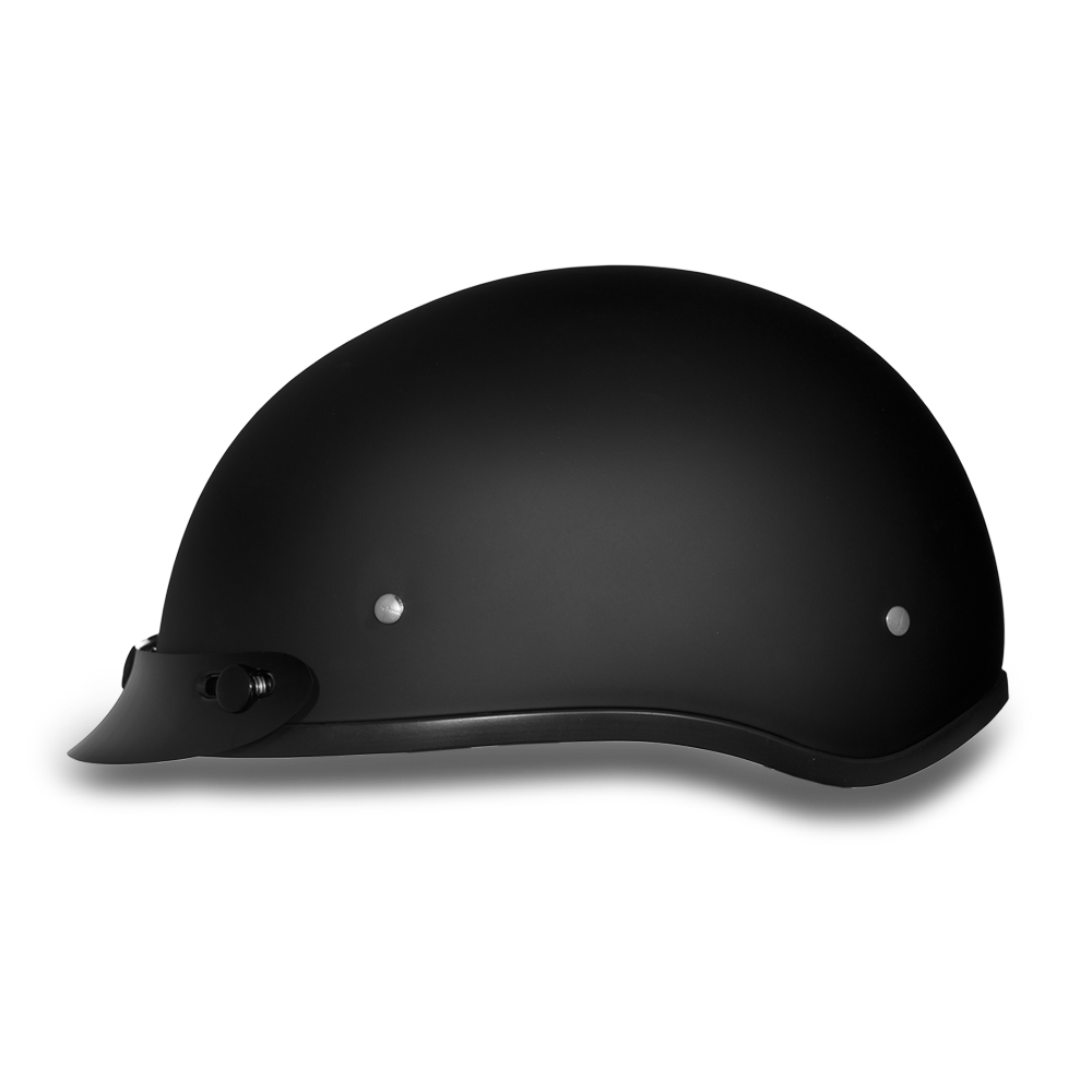 D.O.T. DAYTONA SKULL CAP- DULL BLACK