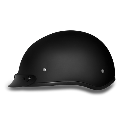 D.O.T. DAYTONA SKULL CAP- DULL BLACK