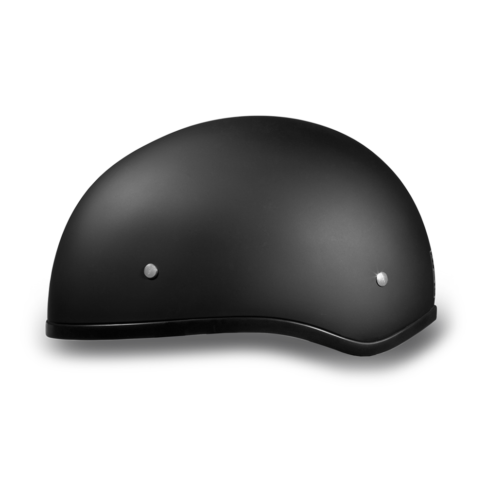 D.O.T. DAYTONA SKULL CAP W/O VISOR- DULL BLACK