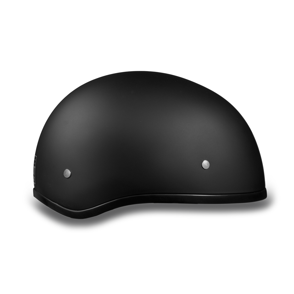 D.O.T. DAYTONA SKULL CAP W/O VISOR- DULL BLACK