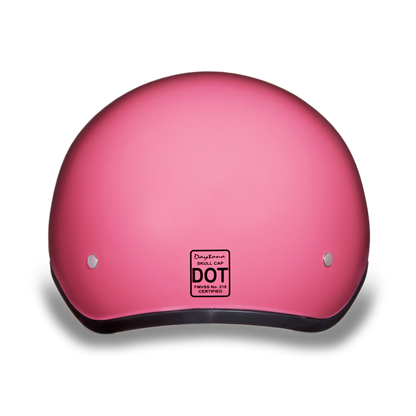 D.O.T. DAYTONA SKULL CAP- HI-GLOSS PINK