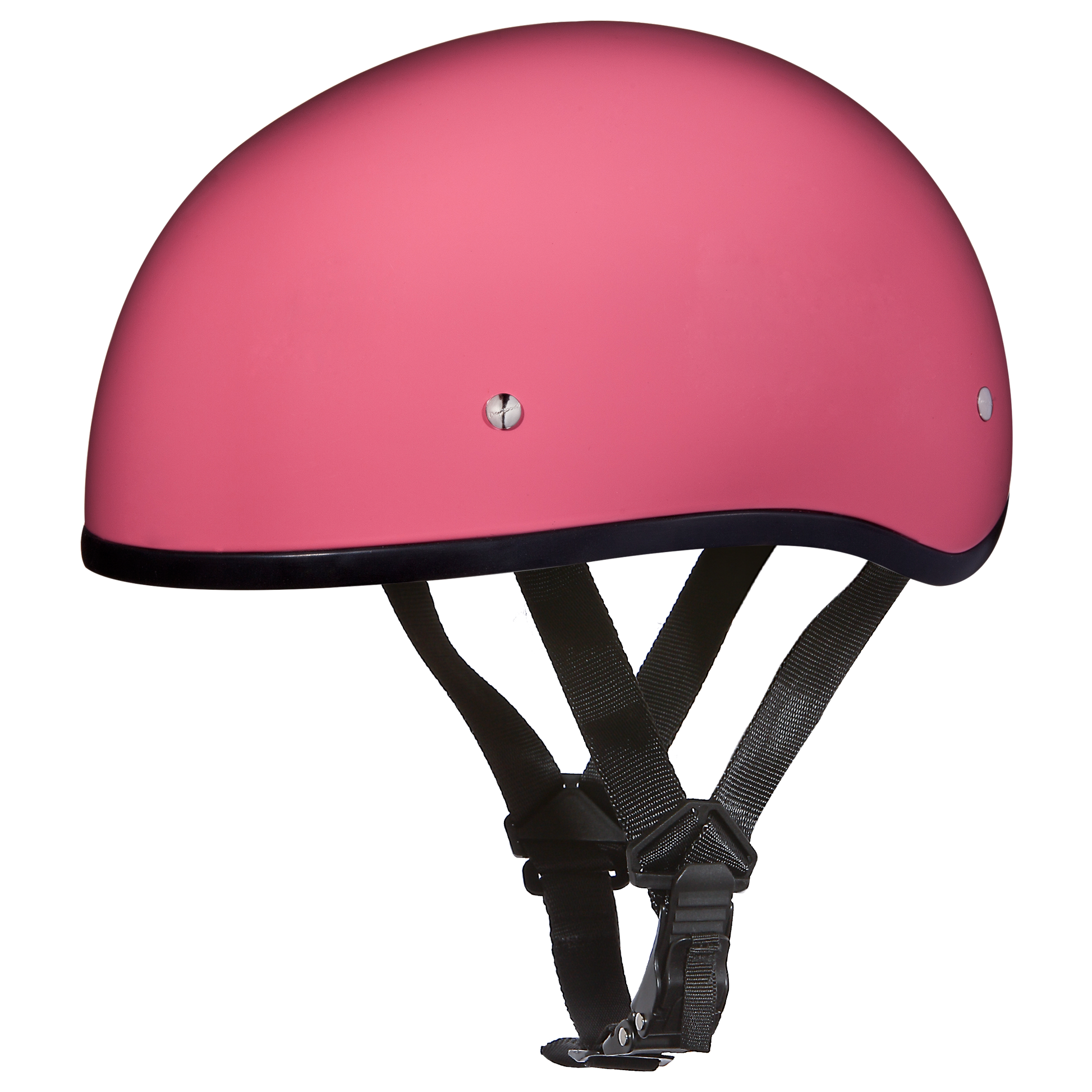 Daytona Skull Cap Helmet W/O Visor Hi-Gloss Pink XL
