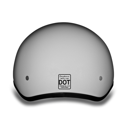D.O.T. DAYTONA SKULL CAP- PEARL WHITE