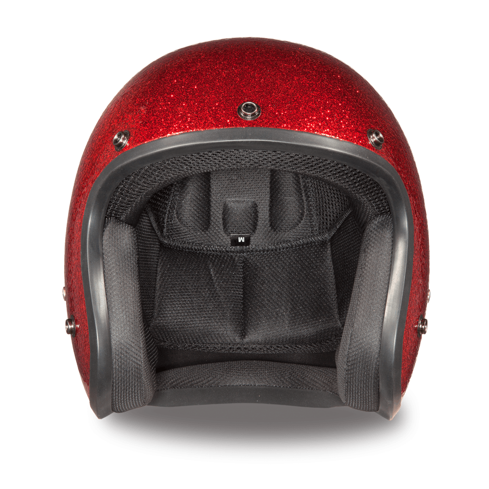 D.O.T. DAYTONA CRUISER- RED METAL FLAKE