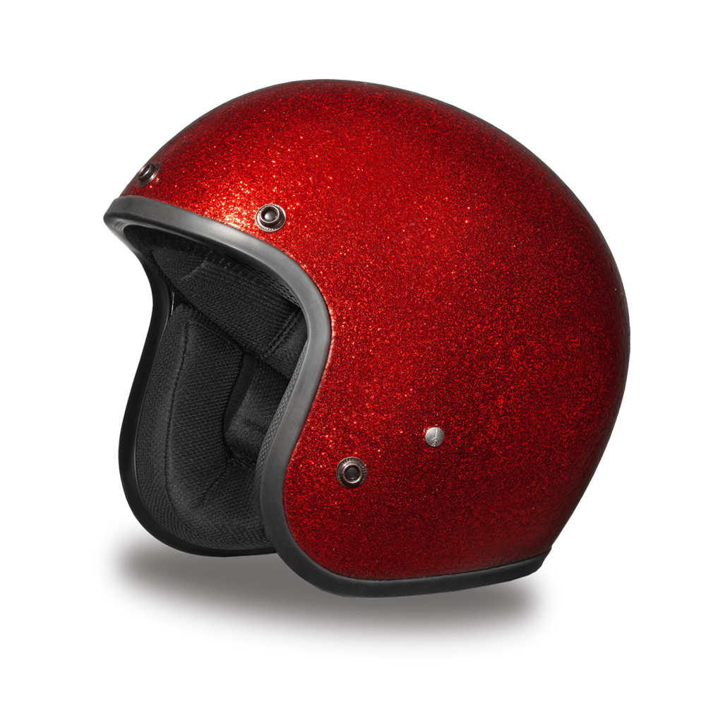 D.O.T. DAYTONA CRUISER- RED METAL FLAKE