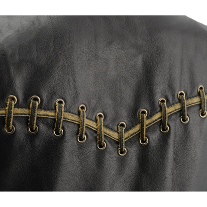 Milwaukee Leather MLL4527 Women's Distressed Brown Leather Vest